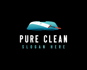 Auto Window Cleaning logo design