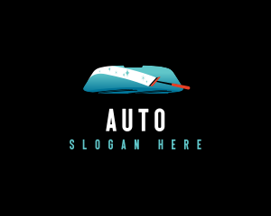 Windshield - Clean Car Window logo design