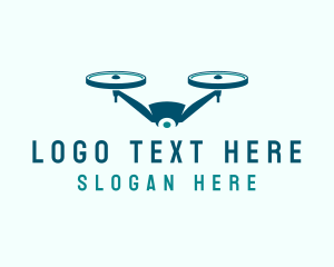 Videography - Aerial Drone Surveillance logo design