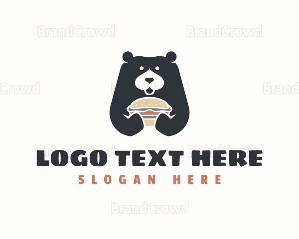 Bear Burger Restaurant Logo
