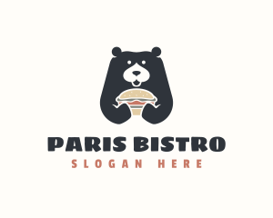 Bear Burger Restaurant logo design