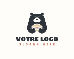 Restaurant - Bear Burger Restaurant logo design