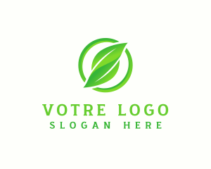 Leaf Natural Herb Logo