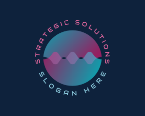 Beat - Digital Sound Audio Wave logo design