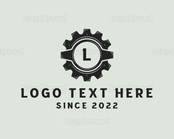 Automotive Gear Cogs Mechanic Logo