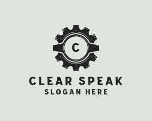 Automotive Gear Cogs Mechanic Logo