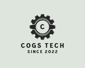 Automotive Gear Cogs Mechanic logo design