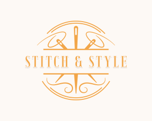 Dressmaker - Sew Needlecraft Dressmaker logo design