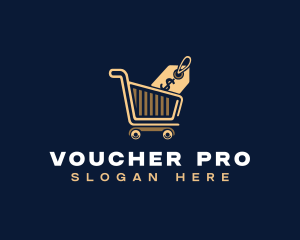 Voucher - Shopping Price Tag logo design