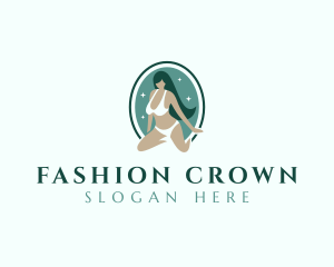 Sexy Lady Bikini Fashion logo design