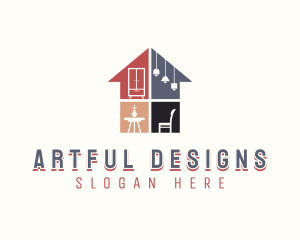 Interior Design Furniture logo design