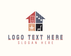 Interior Design Furniture Logo