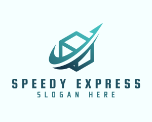 Express - Express Arrow Box logo design