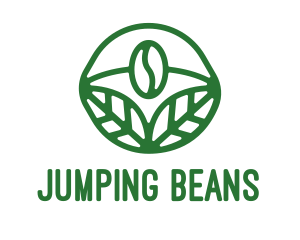 Organic Coffee Bean logo design