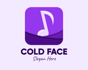 Purple Music App  Logo