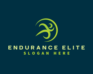 Marathon - Marathon Runner Athlete logo design