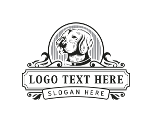 Dog Pet Canine logo design