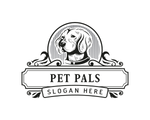 Dog Pet Canine logo design