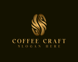 Barista - Coffee Premium Bean logo design