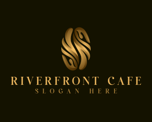 Premium Coffee Cafe logo design