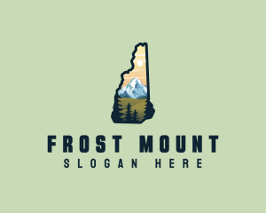 New Hampshire Mountain logo design