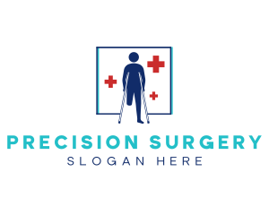 Surgery - Human Patient Disability logo design