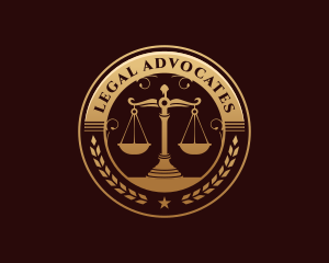 Justice Legal Scales logo design