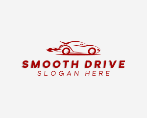 Fast Car Driving logo design