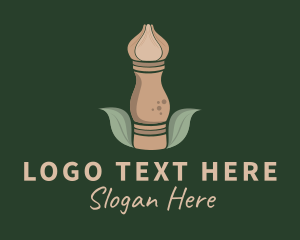 Leaf Pepper Mill Logo