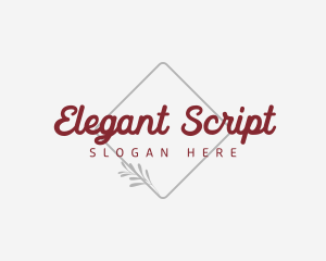 Elegant Retro Brand logo design