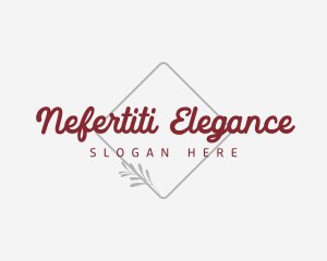 Elegant Retro Brand logo design