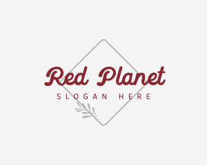 Elegant Retro Brand logo design