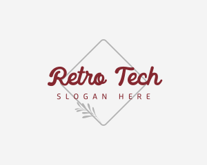 Elegant Retro Brand logo design