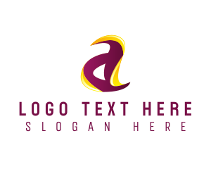 Advertising Creative Letter A  Logo