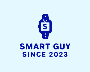 Digital Smart Watch logo design