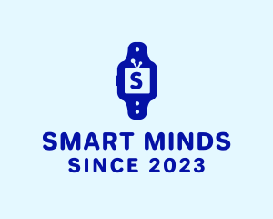 Digital Smart Watch logo design