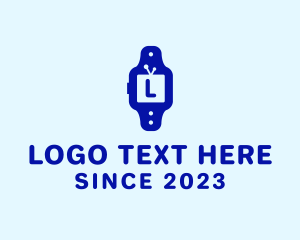 Television - Digital Smart Watch logo design