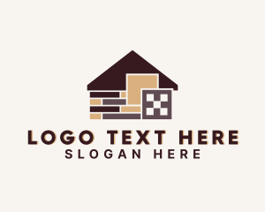 Floorboard - House Floor Tiling logo design