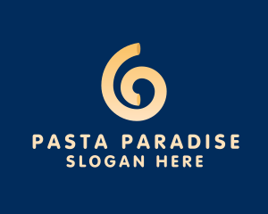 Italian Pasta Noodle logo design