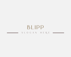 Customize - Elegant Simple Business logo design
