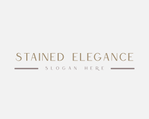 Elegant Simple Business logo design