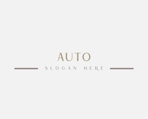Store - Elegant Simple Business logo design