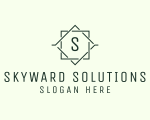 Diamond Frame Professional Consulting logo design