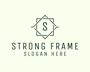 Diamond Frame Professional Consulting logo design