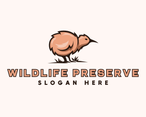 Animal Kiwi Wildlife logo design