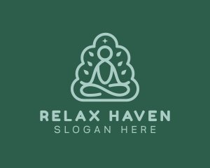 Yoga Zen Relaxation logo design