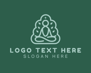 Pose - Yoga Zen Relaxation logo design