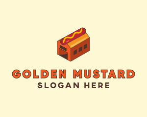 Mustard - Hot Dog Sausage Factory logo design