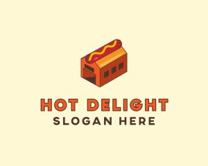 Hot Dog - Hot Dog Sausage Factory logo design