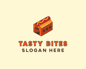 Delicatessen - Hot Dog Sausage Factory logo design